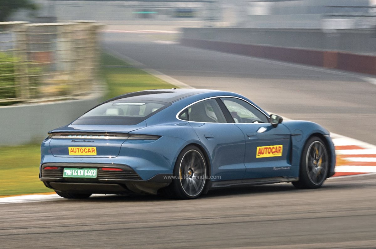 Porsche Taycan EV lap record at Buddh International Circuit